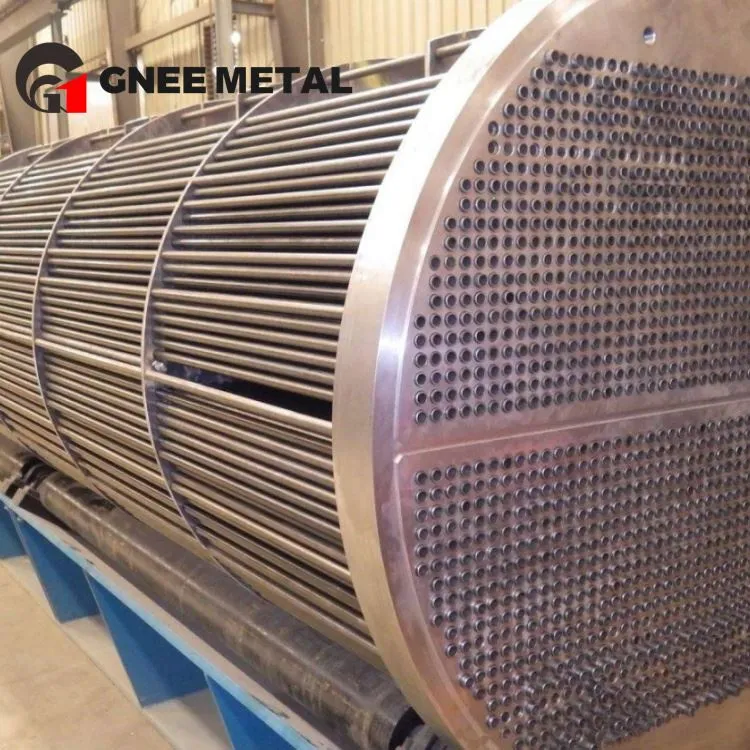 Vario nikelio šilumokaičio vamzdis (C70600 / C71500)