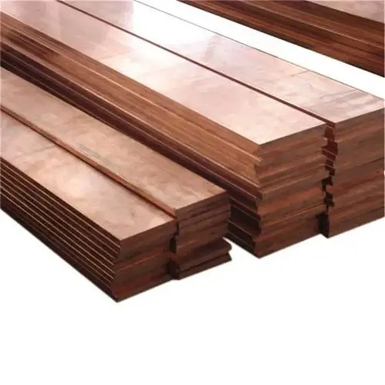 Didelio laidumo įžeminimas žaibo apsaugos sistemos laidininkas varinis plokščias strypas