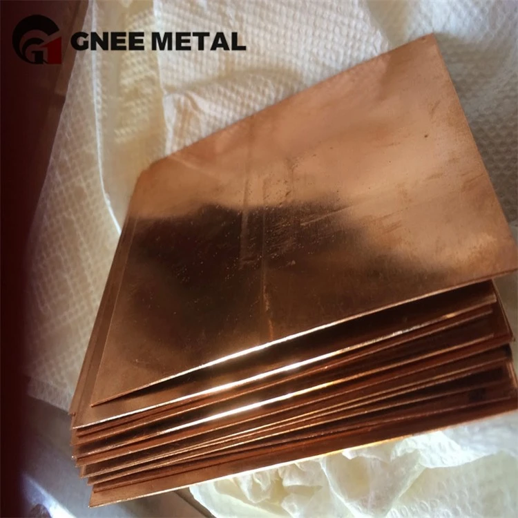 Polished C10500 Copper Plate
